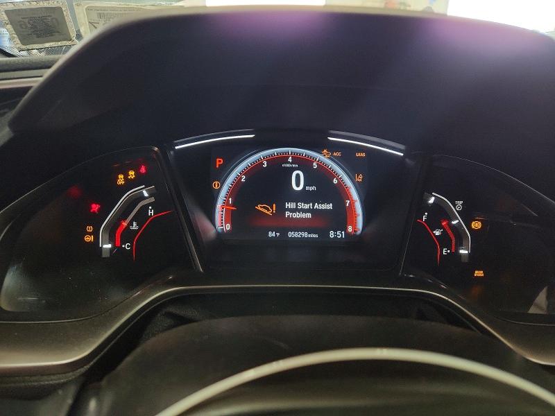 2021 Honda Civic VIN SHHFK7H93MU415481 COPART salvage auction — FRONT END, Salvage Title, sold $3,450 on 2026-07-20 (photo 9)
