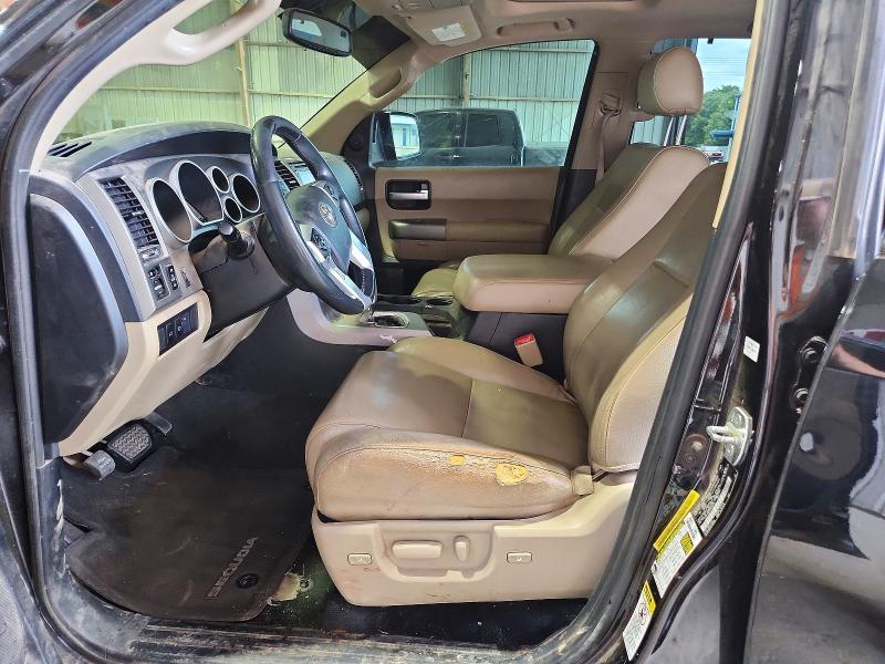 2014 Toyota Sequoia VIN 5TDKY5G12ES055549 COPART salvage auction — FRONT END, La - Certificate Of Title, sold $125 on 2026-07-24 (photo 7)