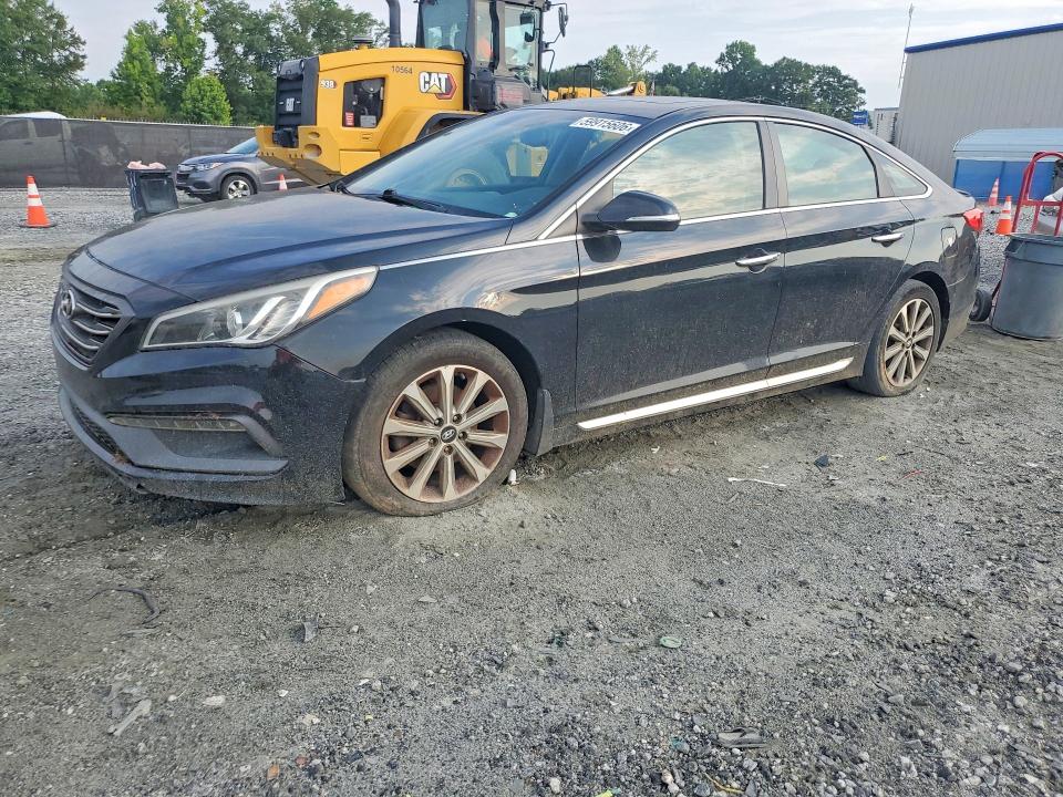 2016 Hyundai Sonata VIN 5NPE34AF6GH310464 COPART salvage auction — MINOR DENT/SCRATCHES, Salvage Title, sold $4,300 on 2026-07-27 (photo 1)