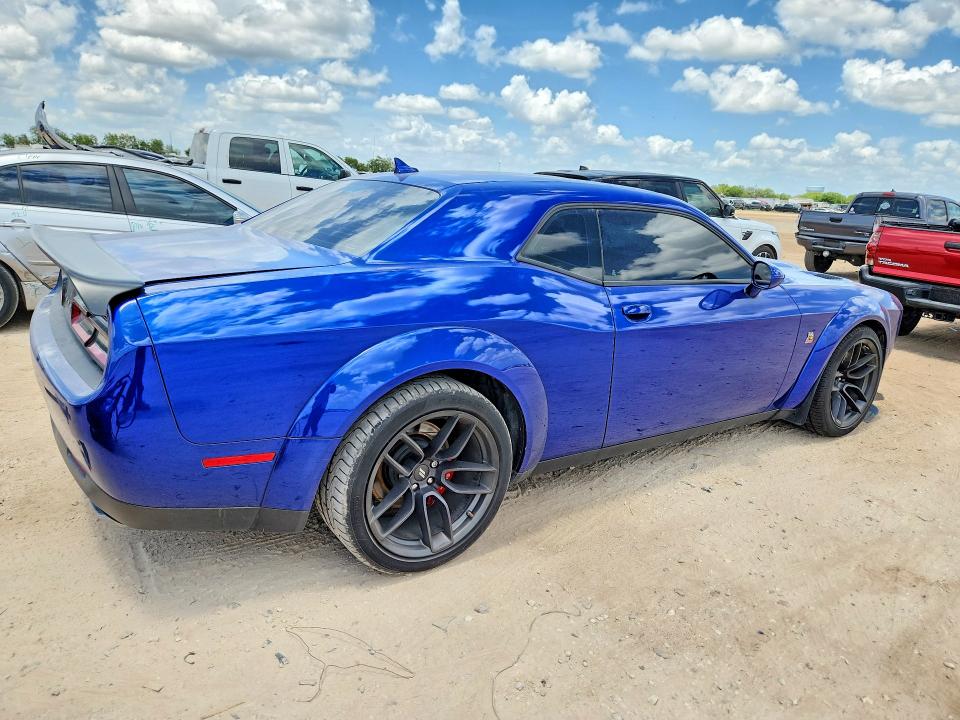 2020 Dodge VIN 2C3CDZFJ8LH148259 COPART salvage auction — WATER/FLOOD, Tx - Salvage Title-Flood Damage, sold $8,600 on 2026-07-30 (photo 3)