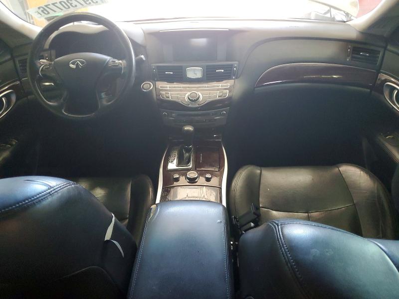 2011 Infiniti M VIN JN1BY1AR8BM375671 COPART salvage auction — FRONT END, VA - CERT OF TITLE - SALVAGE, sold $400 on 2026-07-31 (photo 8)