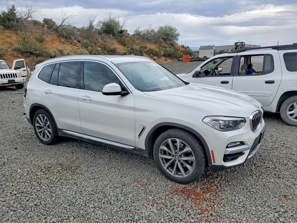 2019 BMW X3 VIN 5UXTR9C50KLE14784 COPART salvage auction — REAR END, CA - SALVAGE CERTIFICATE, sold $9,600 on 2026-07-30 (photo 4)