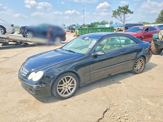 2009 Mercedes-benz Clk-class VIN WDBTJ56HX9F268308 COPART salvage auction — REAR END, MI - CERTIFICATE OF TITLE, sold $500 on 2026-08-07 (photo 1)