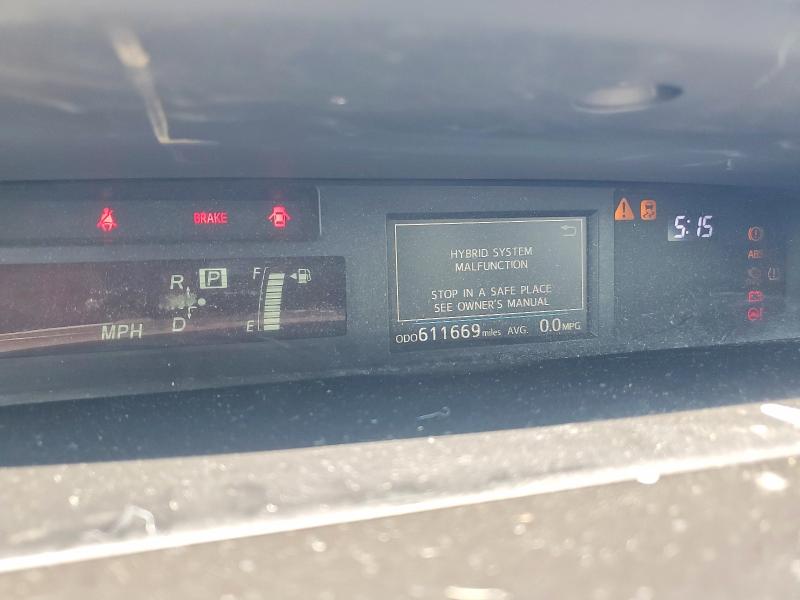 2016 Toyota Prius v VIN JTDZN3EU9GJ041012 COPART salvage auction — REAR END, Ny - Mv-907A Salvage Certificate, sold $775 on 2026-07-08 (photo 9)