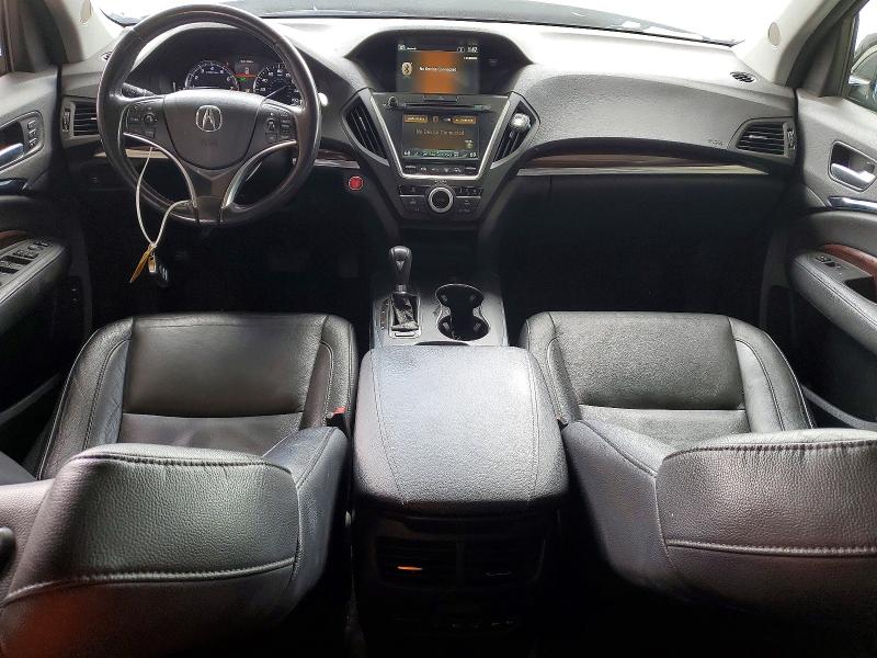 2014 Acura Mdx VIN 5FRYD4H23EB020299 COPART salvage auction — FRONT END, Ca - Salvage Certificate, sold $15 on 2026-07-23 (photo 8)