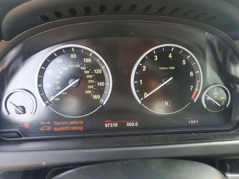 2014 BMW VIN WBA6B2C5XED128816 COPART salvage auction — FRONT END, Mi - Cert Of Title-Rebuilt Salvage, sold $375 on 2026-07-31 (photo 9)