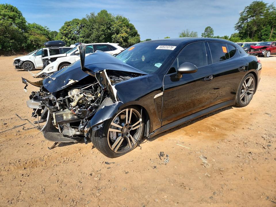 2012 Porsche Panamera VIN WP0AA2A77CL070414 COPART salvage auction — FRONT END, Sc - Cert Of Title-Salvage, sold $800 on 2026-08-24 (photo 1)