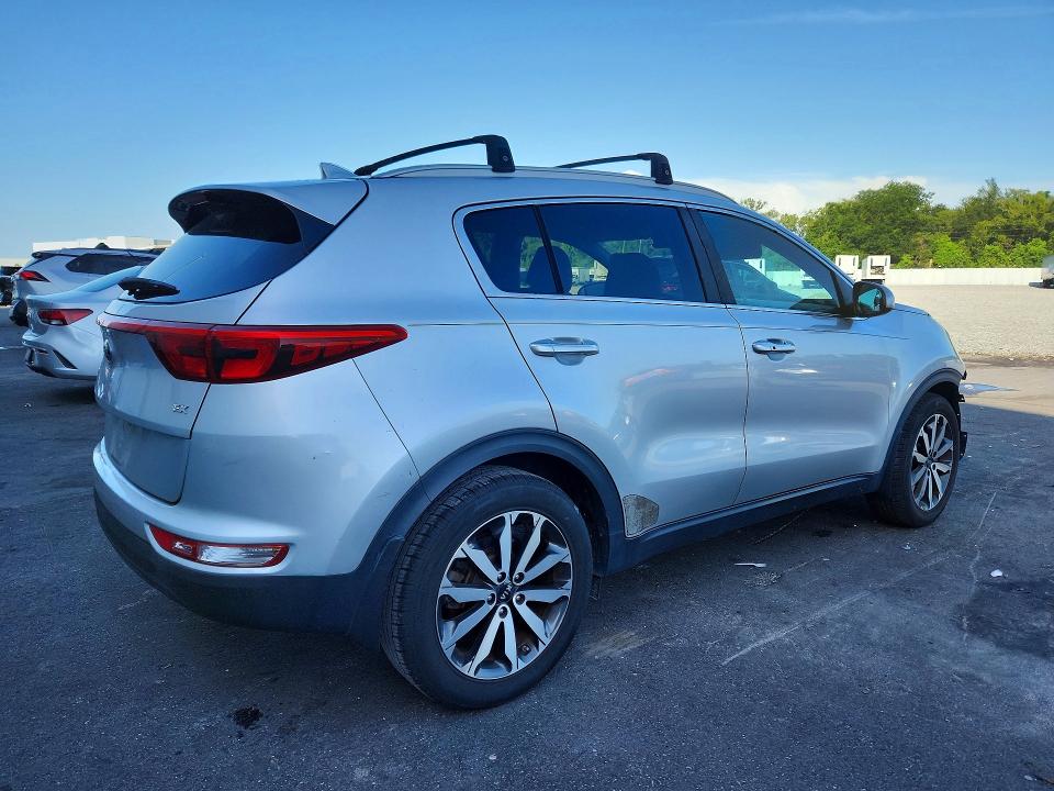 2017 Kia Sportage VIN KNDPN3AC4H7215538 COPART salvage auction — FRONT END, FL - CERT OF TITLE SLVG REBUILDABLE, sold $60 on 2026-07-27 (photo 3)