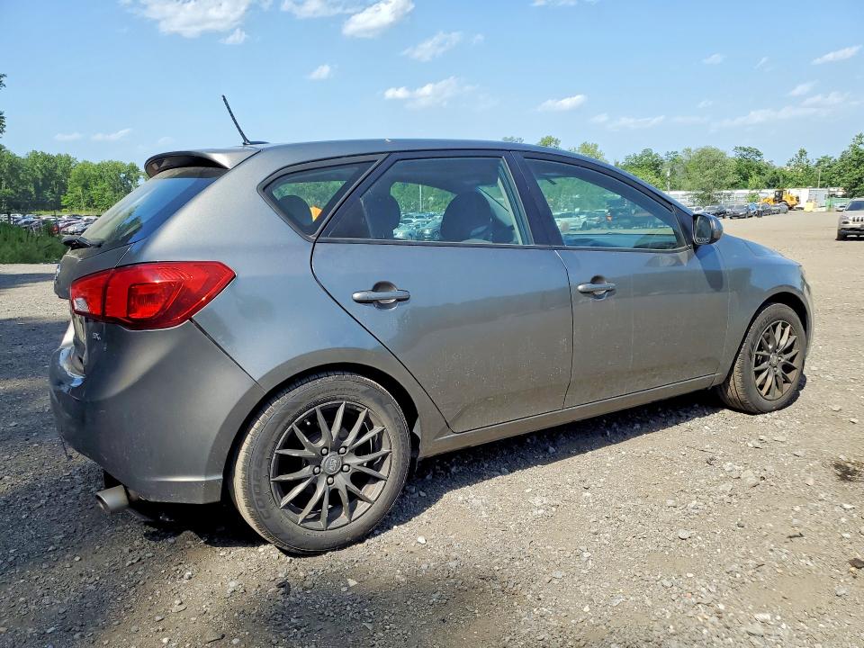 2011 Kia Forte VIN KNAFW5A34B5399626 COPART salvage auction — REAR END, NY - MV-907A SALVAGE CERTIFICATE, sold $325 on 2026-07-23 (photo 3)