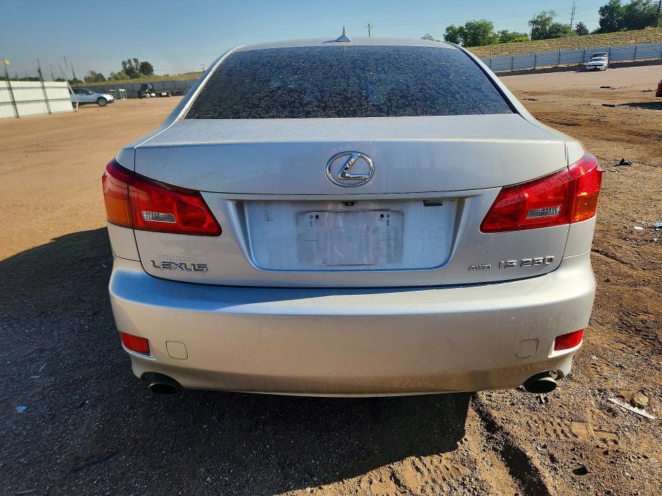 2007 Lexus Is 250 VIN JTHCK262872012471 COPART salvage auction — FRONT END, Co - Dis/Dlr/Exp Only Clean Title, sold $725 on 2026-07-08 (photo 6)