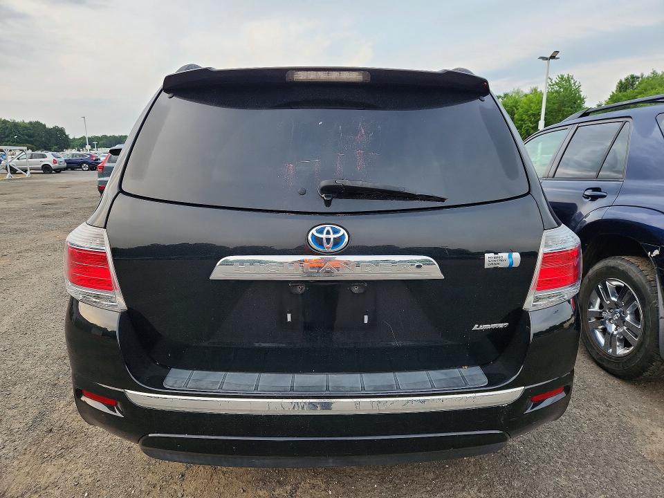 2013 Toyota Highlander VIN JTEDC3EH5D2014247 COPART salvage auction — MINOR DENT/SCRATCHES, Ct - Certificate Of Title, sold $3,850 on 2026-07-31 (photo 6)