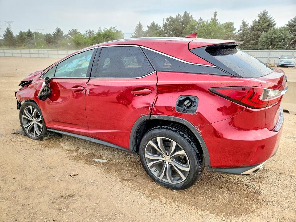 2017 Lexus Rx VIN JTJBZMCA3H2017706 COPART salvage auction — ROLLOVER, Il - Salvage Certificate, sold $5,500 on 2026-09-11 (photo 2)