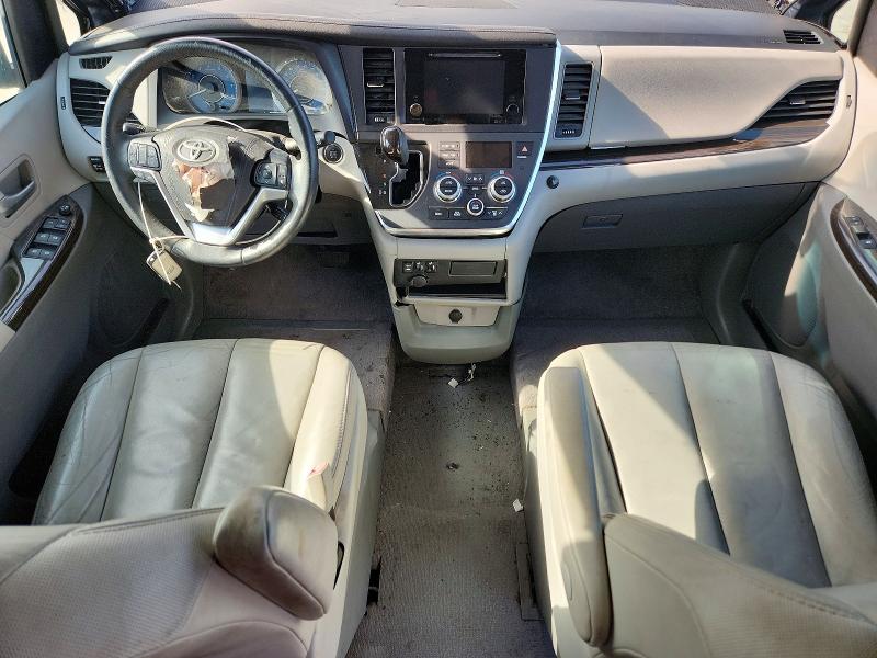 2017 Toyota Sienna VIN 5TDYZ3DC4HS875413 COPART salvage auction — FRONT END, TX - CERT OF TITLE-REBUILT SALVAGE, sold $4,650 on 2026-07-23 (photo 8)