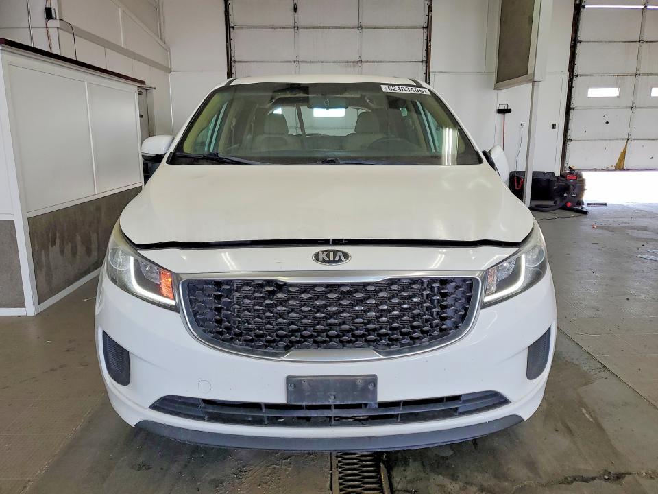 2015 Kia SEDONA VIN KNDMB5C12F6058016 COPART salvage auction — REAR END, Wa - Bill Of Sale, sold $600 on 2026-07-31 (photo 5)