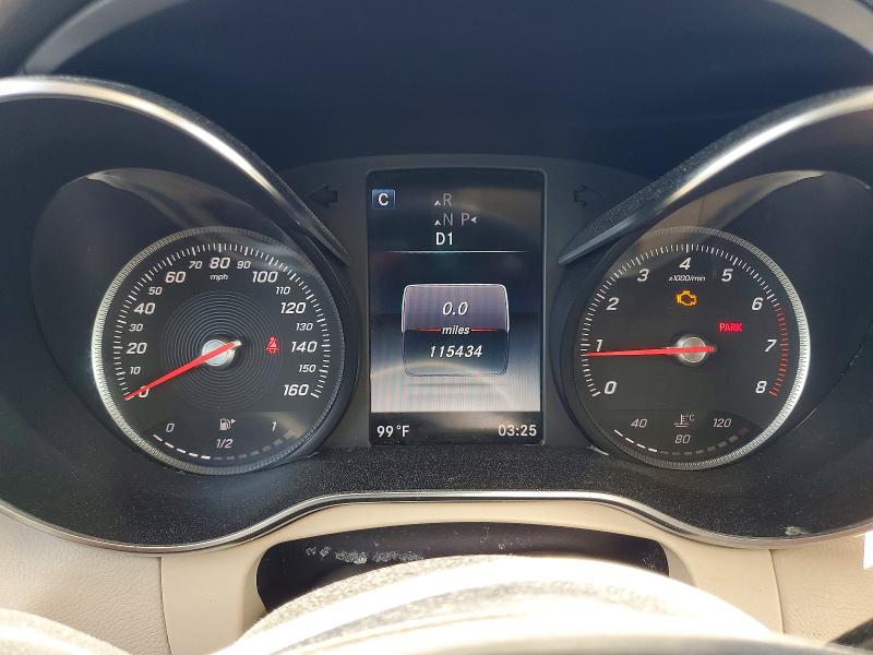 2017 Mercedes-benz Glc VIN WDC0G4JB6HV004341 COPART salvage auction — FRONT END, Fl - Cert Of Title Slvg Rebuildable, sold $375 on 2026-07-28 (photo 9)