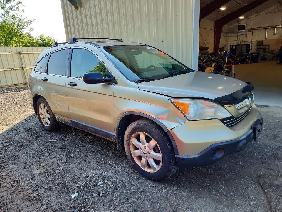2007 Honda Cr-v VIN JHLRE485X7C068835 COPART salvage auction — FRONT END, Vt - Certificate Of Title, sold $875 on 2026-07-27 (photo 4)