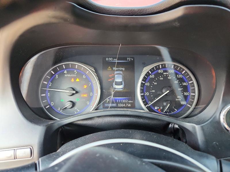 2015 Infiniti Q50 VIN JN1BV7AR2FM398803 COPART salvage auction — FRONT END, Ct - Cert Of Title-Salvage, sold $1,600 on 2026-07-31 (photo 9)