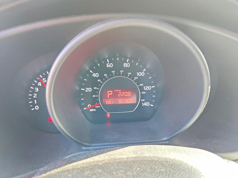 2017 Kia VIN KNDJP3A57H7412172 COPART salvage auction — FRONT END, Fl - Cert Of Title Slvg Rebuildable, sold $2,050 on 2026-07-14 (photo 9)