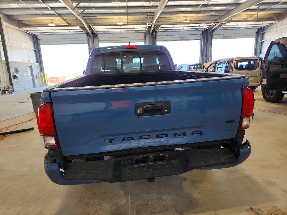2019 Toyota Tacoma VIN 5TFSZ5AN6KX195814 COPART salvage auction — REAR END, NE - CERTIFICATE OF TITLE, sold $14,200 on 2026-07-28 (photo 6)