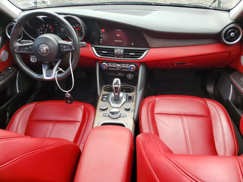 2020 Alfa romeo Giulia VIN ZARFANBN6L7632449 COPART salvage auction — ROOF, Ny - Mv-907A Salvage Certificate, sold $7,700 on 2026-08-10 (photo 8)