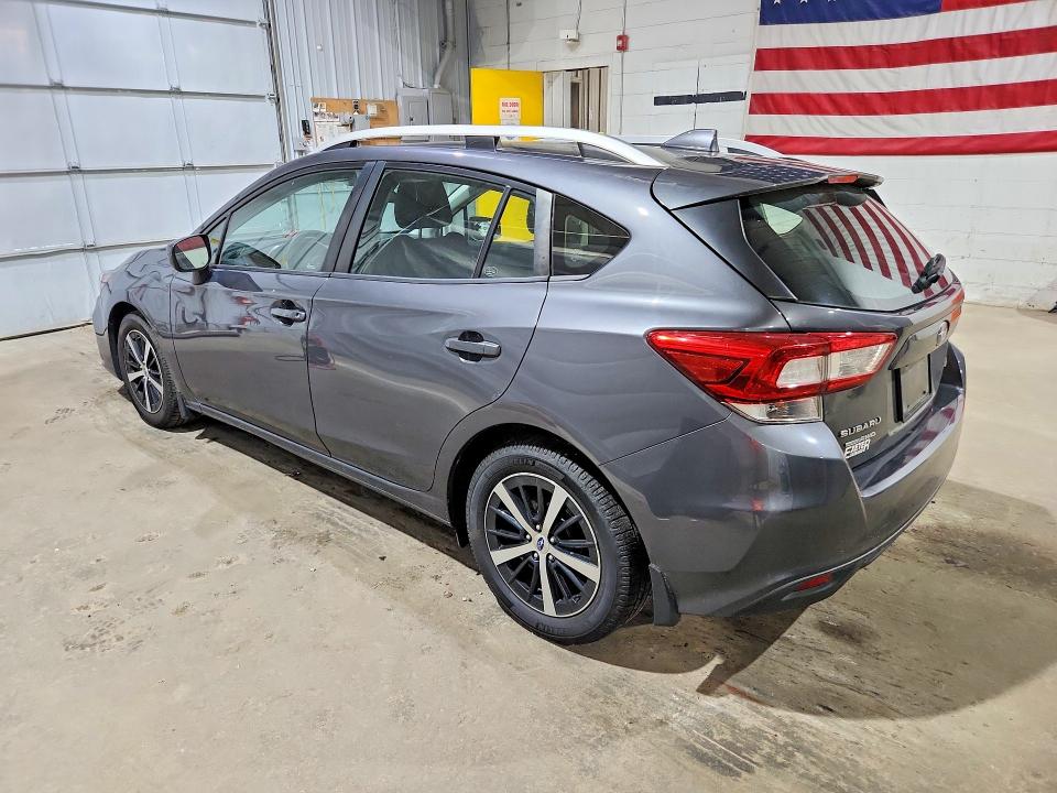 2019 Subaru Impreza VIN 4S3GTAD61K3707684 COPART salvage auction — FRONT END, NH - CERTIFICATE OF TITLE, sold $775 on 2026-07-23 (photo 2)