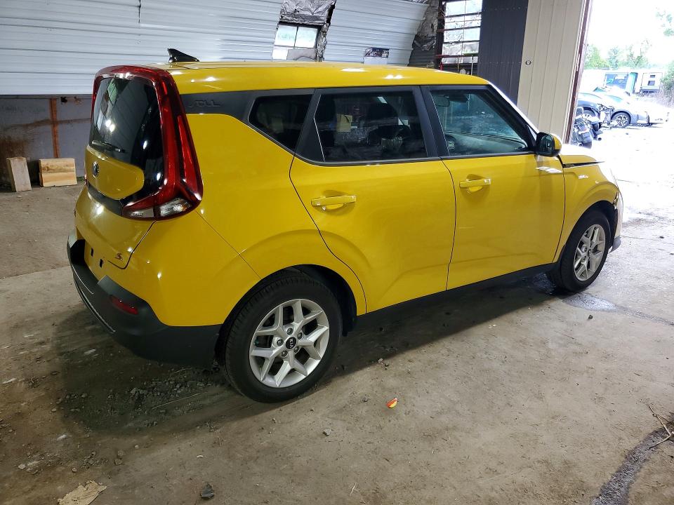 2020 Kia Soul VIN KNDJ23AU6L7088792 COPART salvage auction — FRONT END, Ny - Mv-907A Salvage Certificate, sold $2,600 on 2026-07-29 (photo 3)