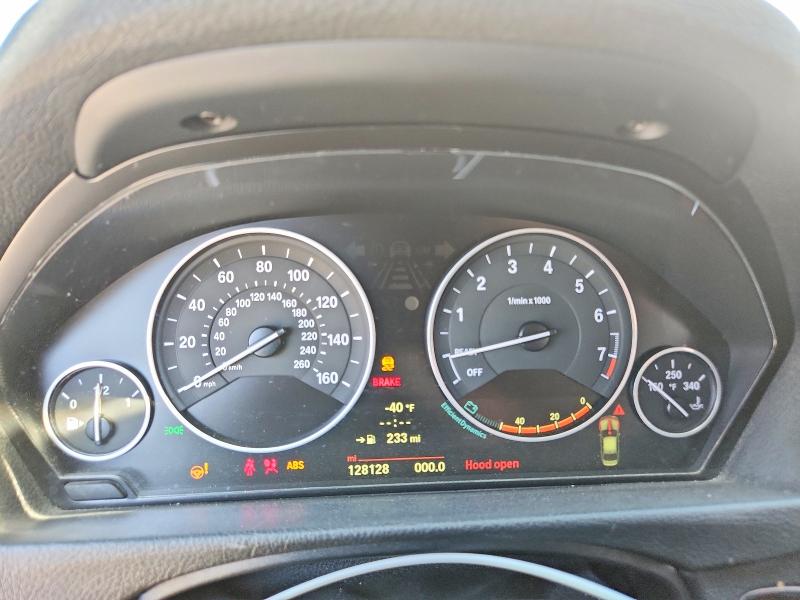 2014 BMW 3er VIN WBA3C1C50EK113862 COPART salvage auction — UNDERCARRIAGE, Ca - Salvage Certificate, sold $925 on 2026-07-15 (photo 9)