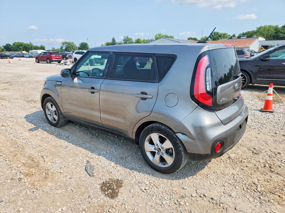 2019 Kia Soul VIN KNDJN2A27K7680524 COPART salvage auction — REAR END, Salvage Title, sold $1,600 on 2026-07-28 (photo 2)