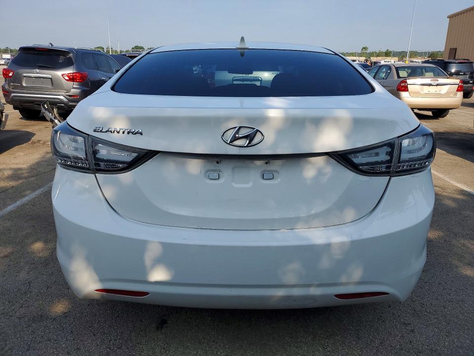 2013 Hyundai Elantra VIN 5NPDH4AE9DH450797 COPART salvage auction — MINOR DENT/SCRATCHES, Oh - Cert Of Title-Rebuilt Salvage, sold $700 on 2026-07-24 (photo 6)