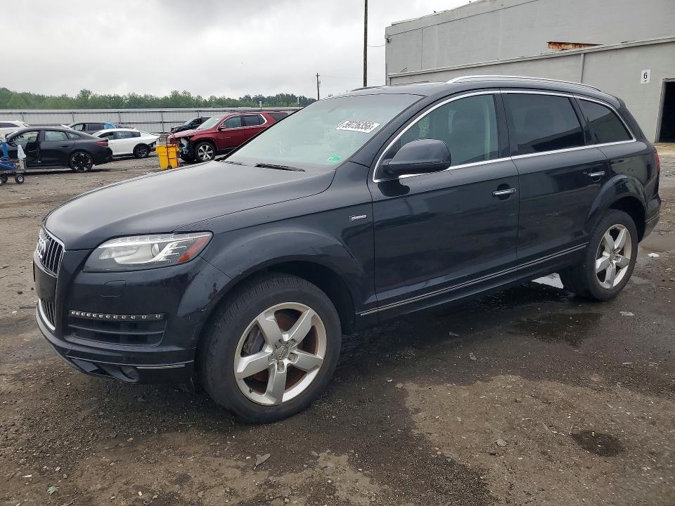 2015 Audi Q7 VIN WA1LGAFE6FD010173 COPART salvage auction — SIDE, Wv - Certificate Of Title (P), sold $2,700 on 2026-07-29 (photo 1)