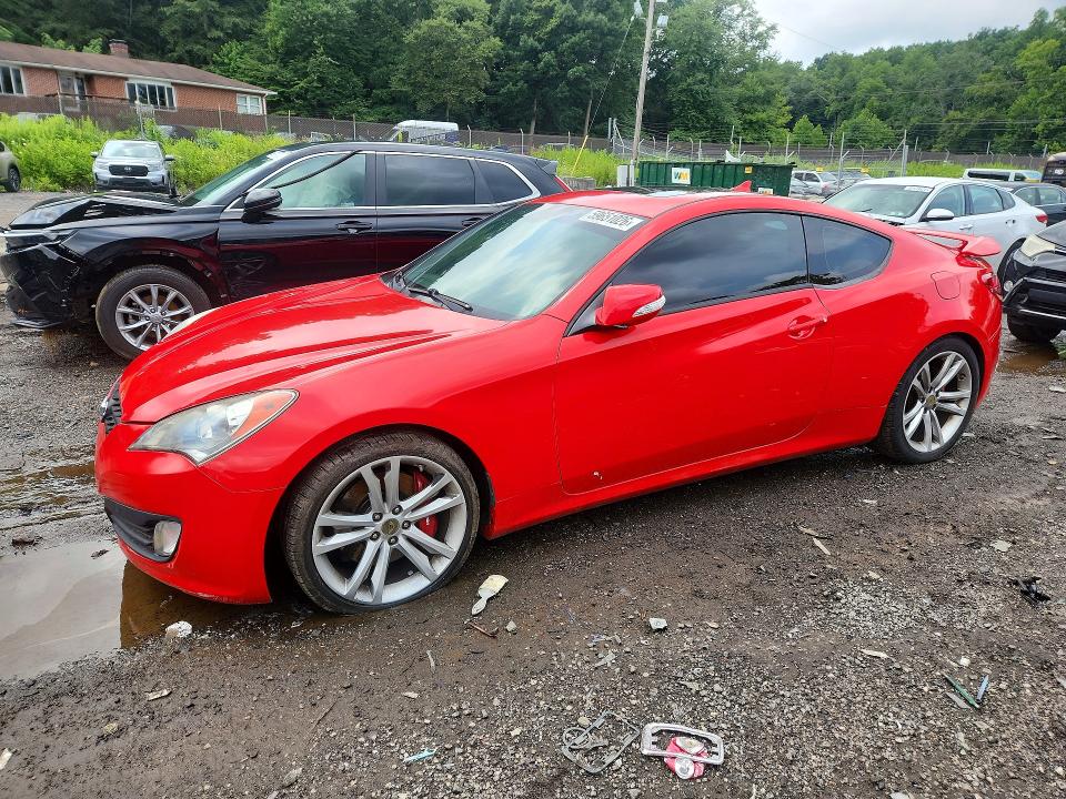 2011 Hyundai Genesis VIN KMHHU6KH3BU043266 COPART salvage auction — MINOR DENT/SCRATCHES, Md - Cert Of Salvage > 75% Damage, sold $575 on 2026-07-14 (photo 1)