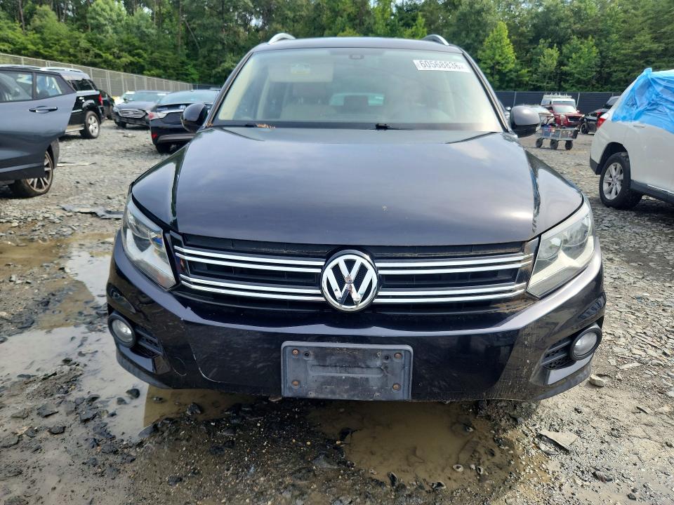 2014 Volkswagen Tiguan VIN WVGAV3AXXEW608871 COPART salvage auction — FRONT END, MD - CERTIFICATE OF TITLE, sold $900 on 2026-08-16 (photo 5)