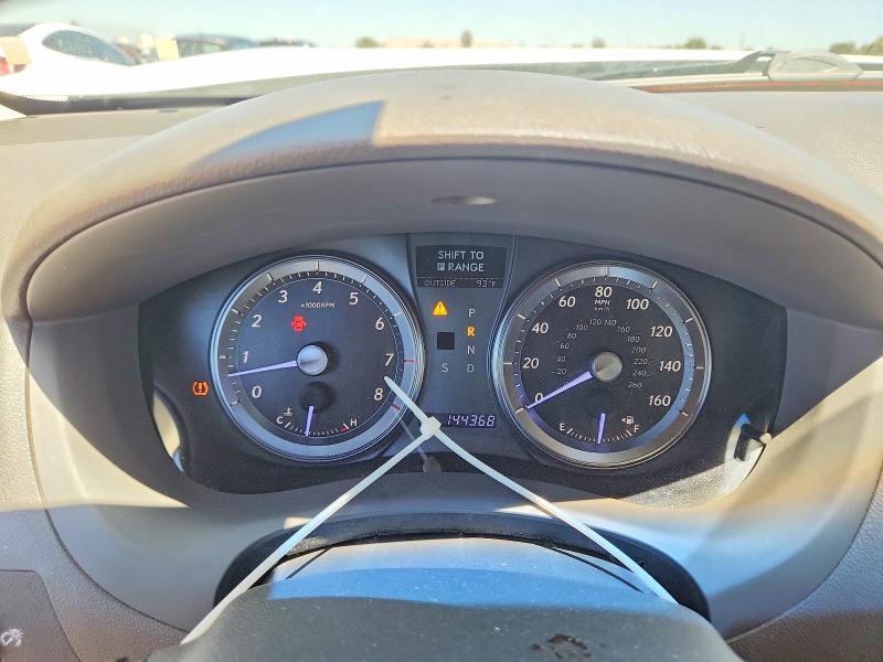 2012 Lexus ES VIN JTHBK1EGXC2507140 COPART salvage auction — FRONT END, Ca - Salvage Certificate, sold $1,750 on 2026-07-22 (photo 9)