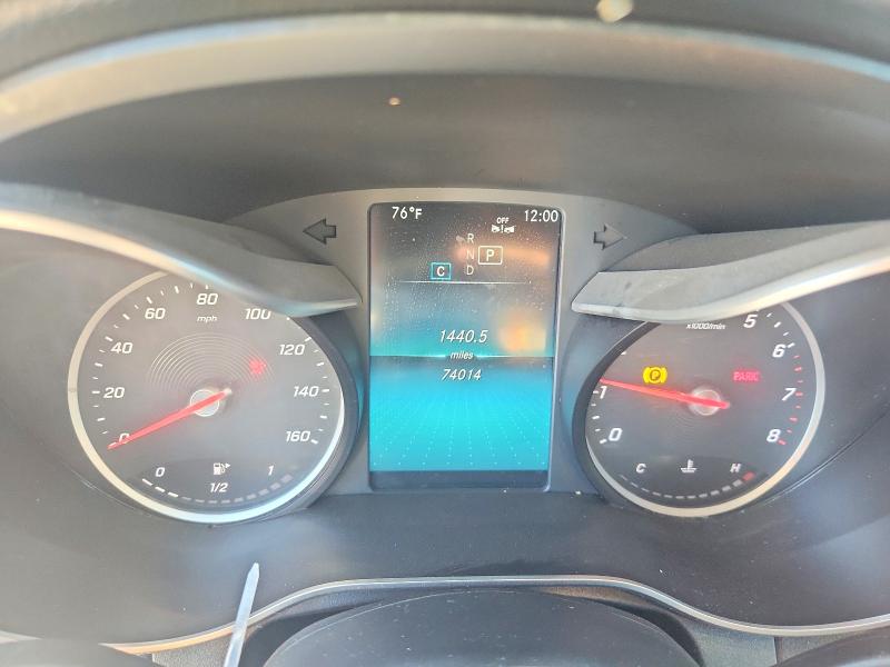2020 Mercedes-benz Glc class VIN WDC0G8DB0LF698711 COPART salvage auction — FRONT END, CA - SALVAGE CERTIFICATE, sold $9,600 on 2026-07-27 (photo 9)