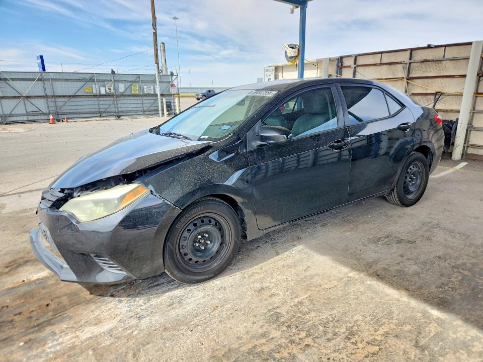 2016 Toyota Corolla VIN 5YFBURHE2GP414740 COPART salvage auction — FRONT END, Salvage Title, sold $2,650 on 2026-07-31 (photo 1)