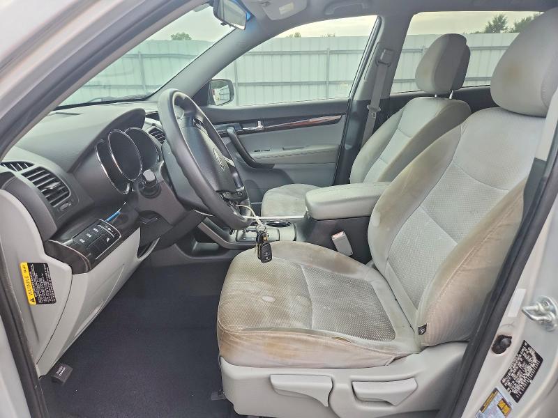 2012 Kia Sorento VIN 5XYKT3A16CG272365 COPART salvage auction — FRONT END, La - Cert Of Title-Salvage, sold $150 on 2026-07-27 (photo 7)