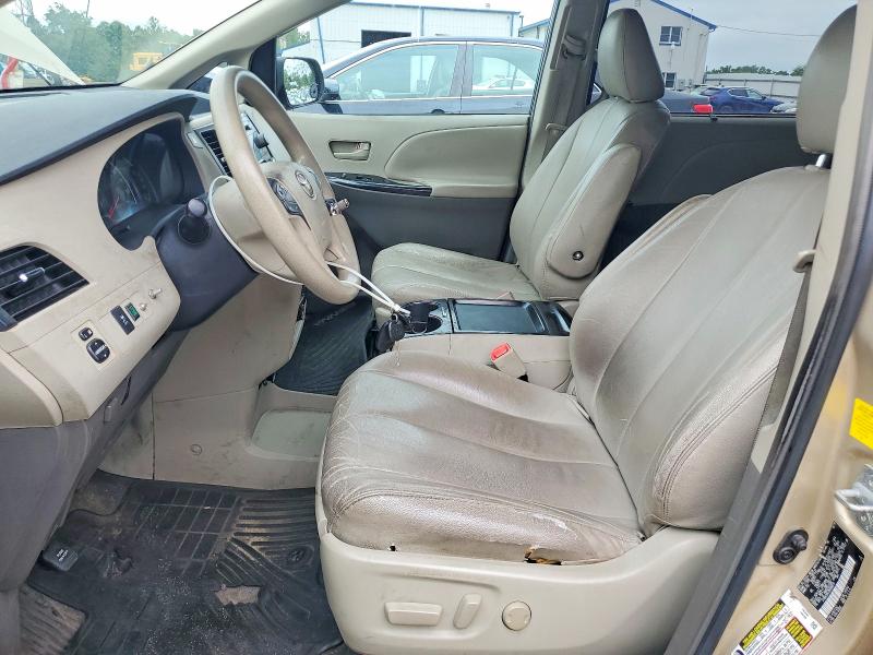 2011 Toyota Sienna VIN 5TDKK3DC2BS086517 COPART salvage auction — MECHANICAL, Nj - Certificate Of Title, sold $1,950 on 2026-07-13 (photo 7)