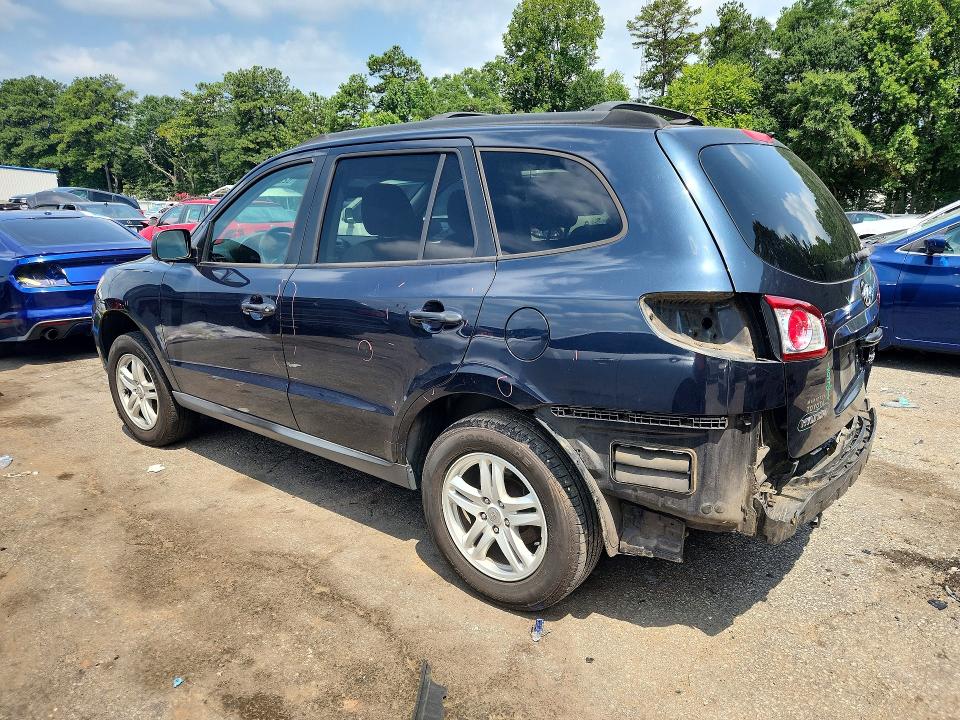 2011 Hyundai Santa fe VIN 5XYZG3AB1BG031193 COPART salvage auction — REAR END, Ga - Cert Of Title-Salvage, sold $1,350 on 2026-07-31 (photo 2)