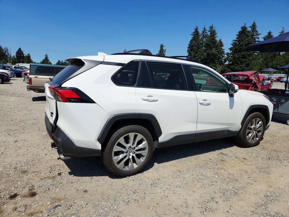 2019 Toyota Rav 4 VIN JTMA1RFVXKD042437 COPART salvage auction — REAR END, Wa - Bill Of Sale, sold $5,200 on 2026-07-24 (photo 3)