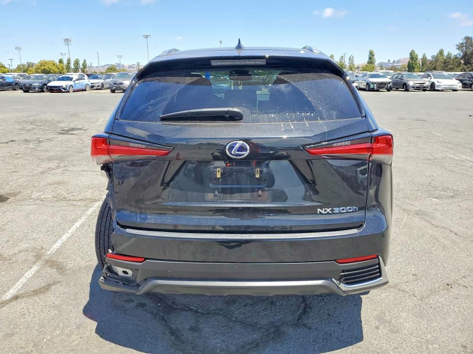 2021 Lexus VIN JTJGJRDZ1M2169671 COPART salvage auction — REAR END, Ca - Salvage Certificate, sold $10,900 on 2026-07-31 (photo 6)