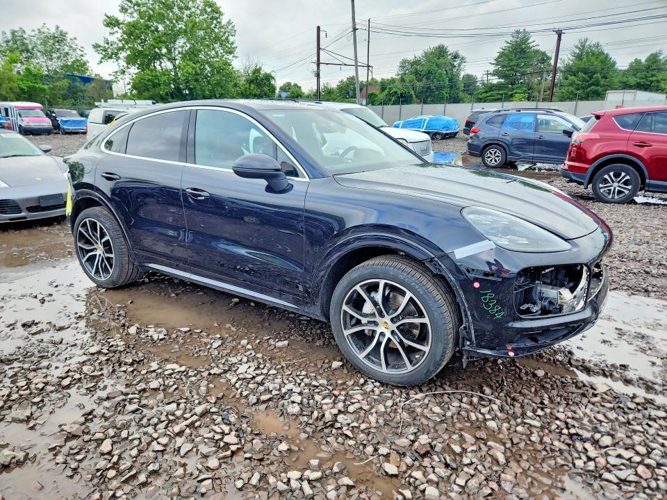 2020 Porsche Cayenne VIN WP1BA2AY7LDA47186 COPART salvage auction — REAR END, PA - CERTIFICATE OF SALVAGE, sold $21,900 on 2026-07-27 (photo 4)