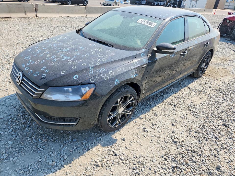 2015 Volkswagen VIN 1VWAT7A37FC018643 COPART salvage auction — HAIL, Co - Certificate Of Title, sold $1,000 on 2026-07-23 (photo 1)
