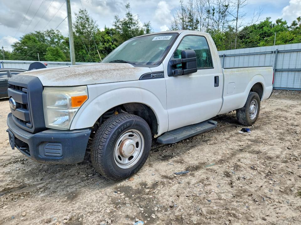 2014 Ford F250 VIN 1FTBF2A66EEA30362 COPART salvage auction — MECHANICAL, Fl - Certificate Of Title, sold $15 on 2026-07-31 (photo 1)