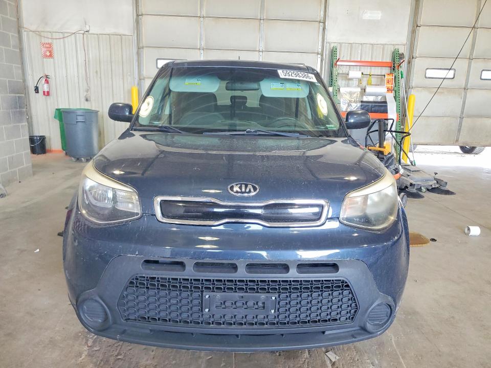 2015 Kia Soul VIN KNDJP3A53F7171935 COPART salvage auction — REAR END, Mo - Salvage Certificate Of Title, sold $70 on 2026-07-28 (photo 5)