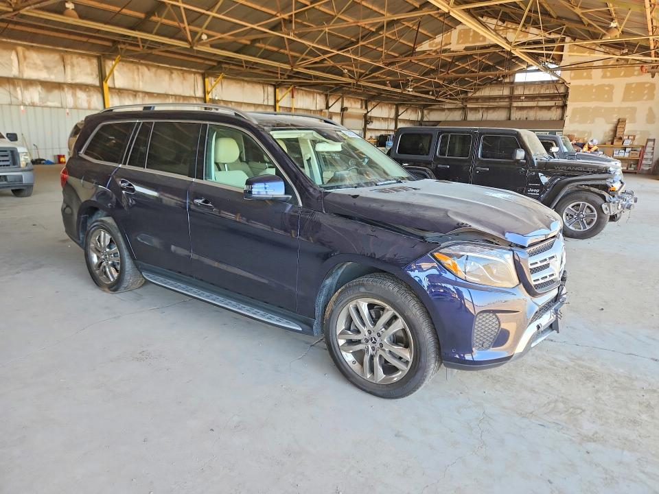 2019 Mercedes-benz Gls-klasse VIN 4JGDF6EEXKB207313 COPART salvage auction — FRONT END, Az - Cert Of Title - Salvage, sold $12,000 on 2026-08-24 (photo 4)