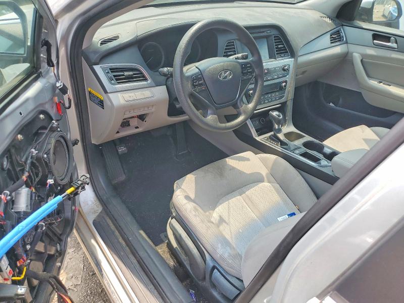 2017 Hyundai Sonata VIN KMHE24L16HA058045 COPART salvage auction — FRONT END, VA - CERTIFICATE OF TITLE, sold $450 on 2026-07-28 (photo 8)