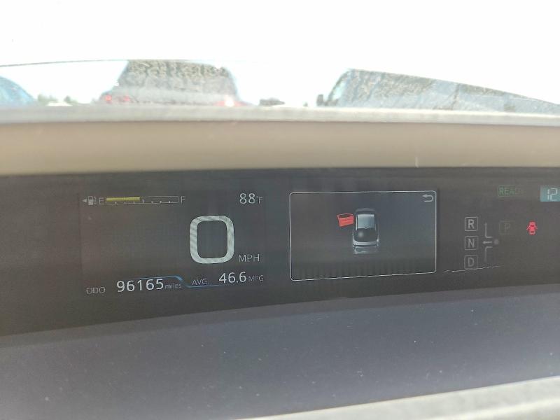 2016 Toyota Prius VIN JTDKBRFU1G3013298 COPART salvage auction — REAR END, Ca - Salvage Certificate, sold $2,350 on 2026-07-23 (photo 9)