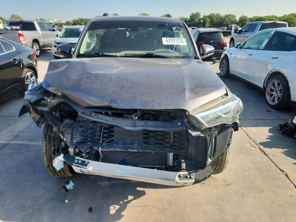2023 Toyota 4runner VIN JTEEU5JR1M5250002 COPART salvage auction — FRONT END, Tx - Certificate Of Title, sold $13,200 on 2026-08-20 (photo 5)
