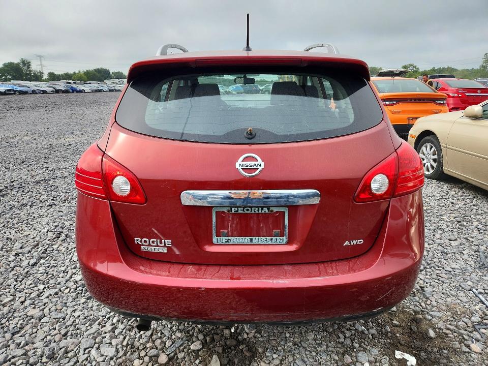 2015 Nissan Rogue VIN JN8AS5MV7FW763600 COPART salvage auction — REAR END, IL - CERTIFICATE OF TITLE, sold $450 on 2026-07-27 (photo 6)