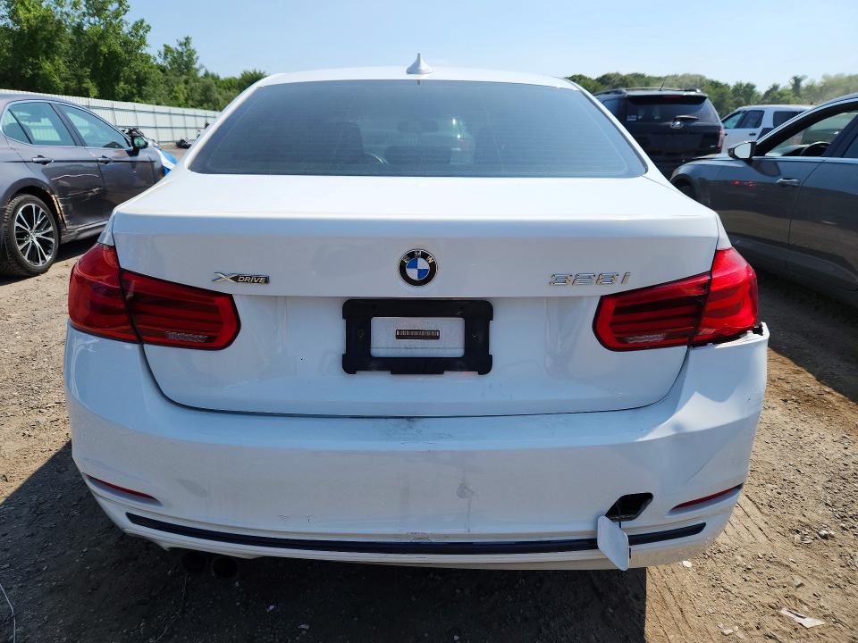 2016 BMW 3er VIN WBA8E3G57GNU05662 COPART salvage auction — REAR END, Ma - Cert Of Title-Reconstrctd Coll, sold $4,000 on 2026-07-22 (photo 6)